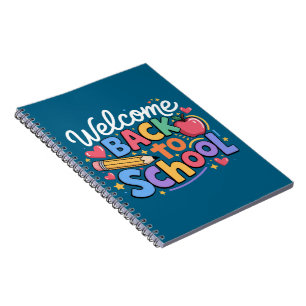 Back to School Teacher First Day of School Funny Notebook
