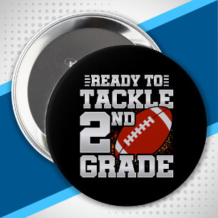 Back to School - Teacher Student - 2nd Grade 10 Cm Round Badge