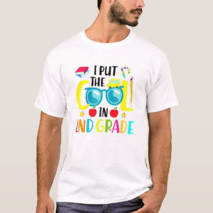 Back To School Teacher Student I Put The Cool In 2 T-Shirt
