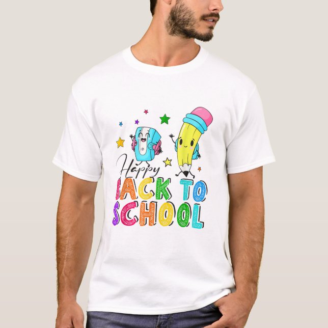 Back To School Teacher T-Shirt (Front)