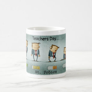 Back to School Teachers Day Fun Amusing Whimsical  Coffee Mug