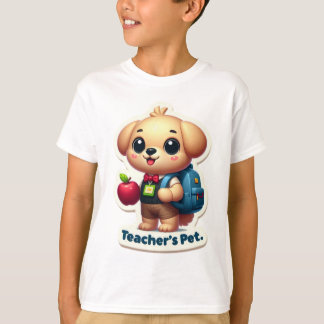 Back to school "Teachers Pet" Pun T-Shirt
