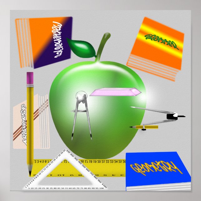 Back to School Teachers  Print (Front)