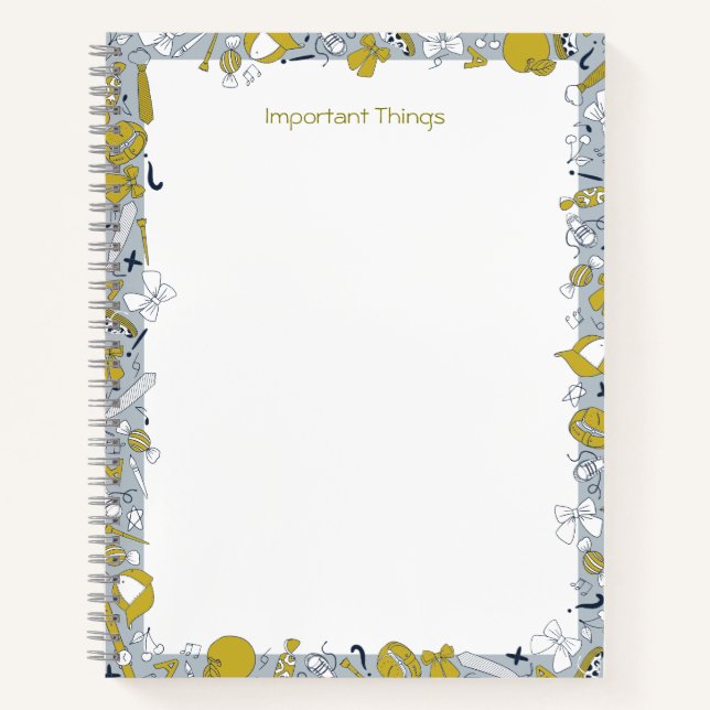 Back to School | Teacher's Spiral Notebook (Front)