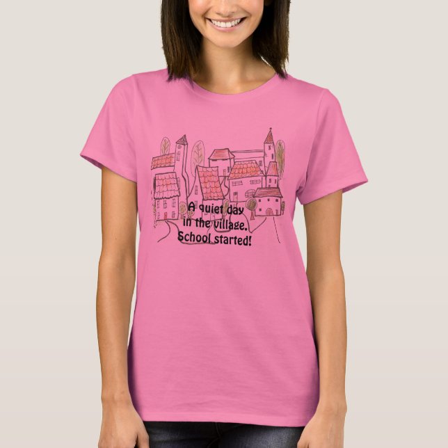 Back-to-school Teacher's T-Shirt (Front)