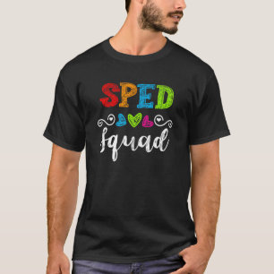 Back To School Team For Special Education Teacher  T-Shirt