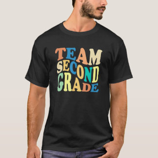 Back To School Team Second Grade 2nd Grade Teacher T-Shirt