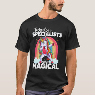 Back To School Technology Specialist Unicorn Magic T-Shirt
