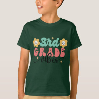 Back to School Tee | Third Grade Vibes T-Shirt
