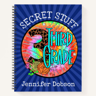 Back to school third grade notebook