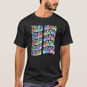Back To School Third Grade Vibes First Day Teacher T-Shirt