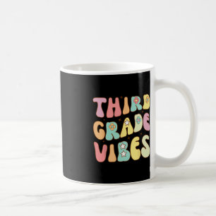Back To School Third Grade Vibes Groovy Teacher Wo Coffee Mug