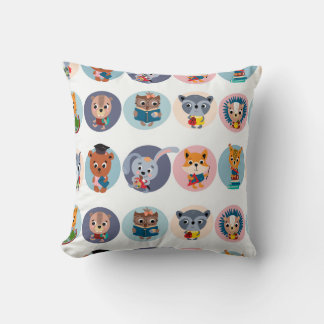 Back to School Throw Pillow