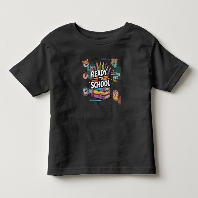 Back to School Toddler T-Shirt (Front)