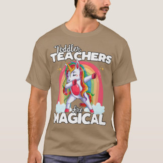 Back to School Toddler Teacher Squad Unicorn Magic T-Shirt