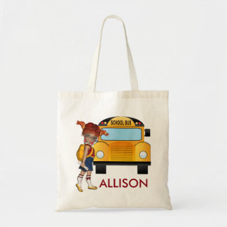 Back to School Tote Bag with monogram