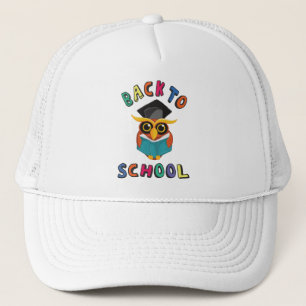 Back to school trucker hat
