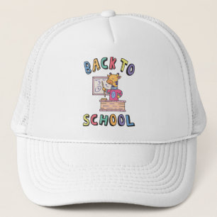Back to school trucker hat