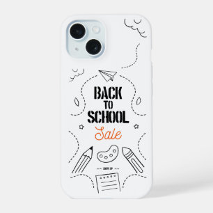 Back to School Typography Design iPhone 15 Case