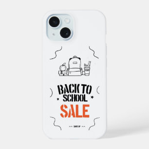 Back to School Typography Design iPhone 15 Case