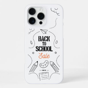 Back to School Typography Design iPhone 16 Pro Max Case