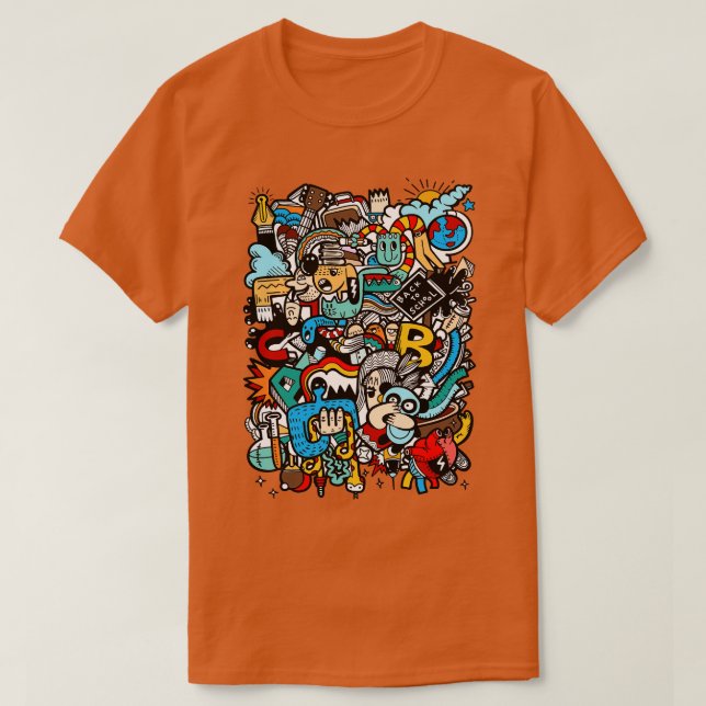 Back To School Vectors  T-Shirt (Design Front)
