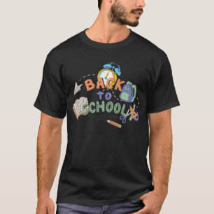 Back to School Vibes-Cool Student Aesthetic design T-Shirt