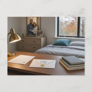 Back to School Warm Care Postcard • Cosy Desk & Go
