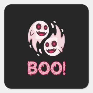  Back to School with fun kids-school supplies Square Sticker