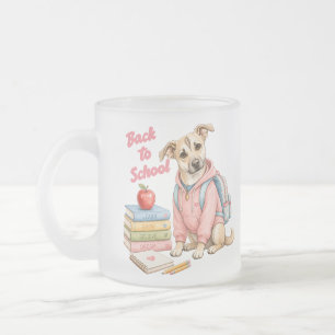 Back to School with Lina Frosted Glass Coffee Mug