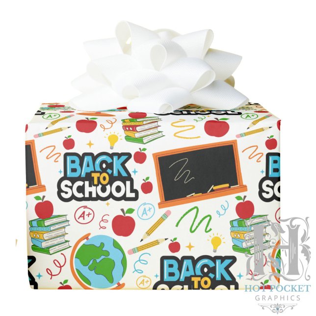 Back to School Wrapping Paper (Creator Uploaded)