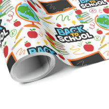 Back to School Wrapping Paper
