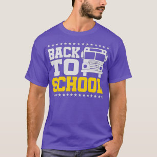 Back To School Yellow Bus Driver T-Shirt