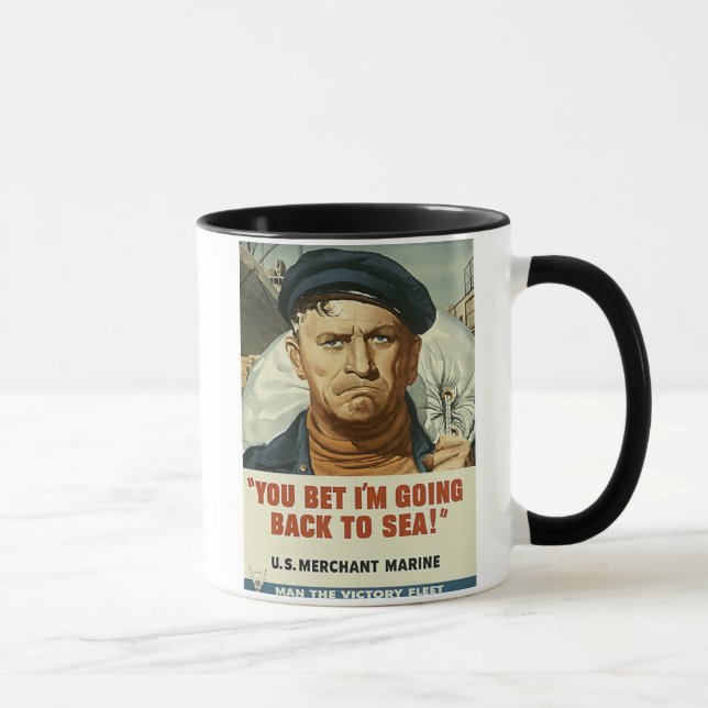 Back To Sea Mug (Right)