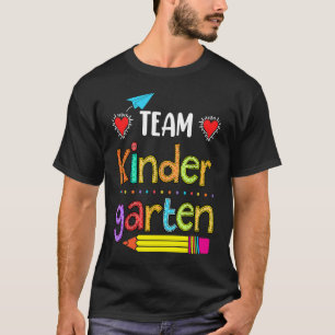 Back to Shool Teacher Team Kindergarten T-Shirt