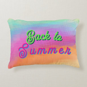 Back to Summer Decorative Cushion