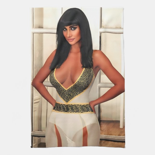 Back to That Special Place kitchen towel (Vertical)