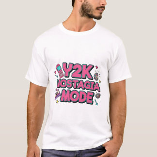 Back to The 2000s Retro Design Vintage Theme Party T-Shirt