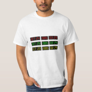 Back to the 80s by Time Travel Machine T-Shirt