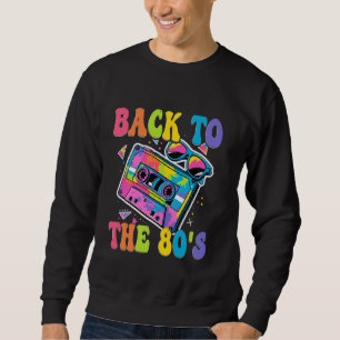 Back To The 80s Style Retro Cassette Vintage Women Sweatshirt