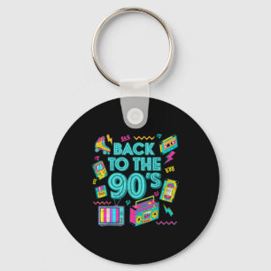Back To The 90s Retro Vintage Throwback For Men Wo Key Ring