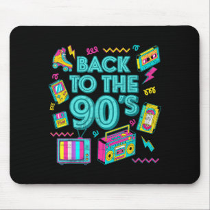 Back To The 90s Retro Vintage Throwback For Men Wo Mouse Mat