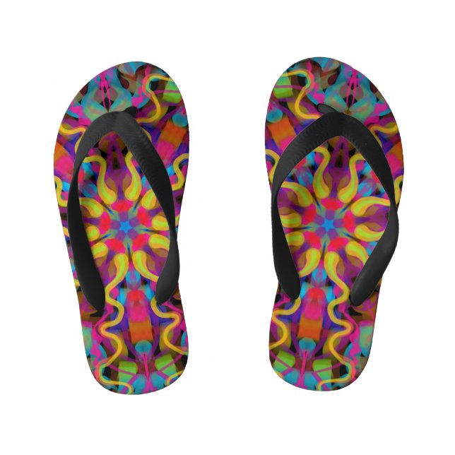 Back to the centre kid's flip flops (Footbed)
