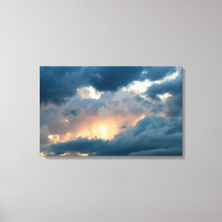 back to the early show canvas print
