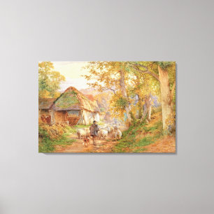Back to the Fold Canvas Print
