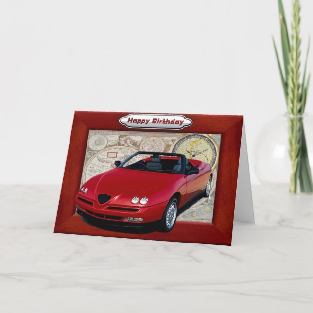 Back to the Future Birthday Card (Front)