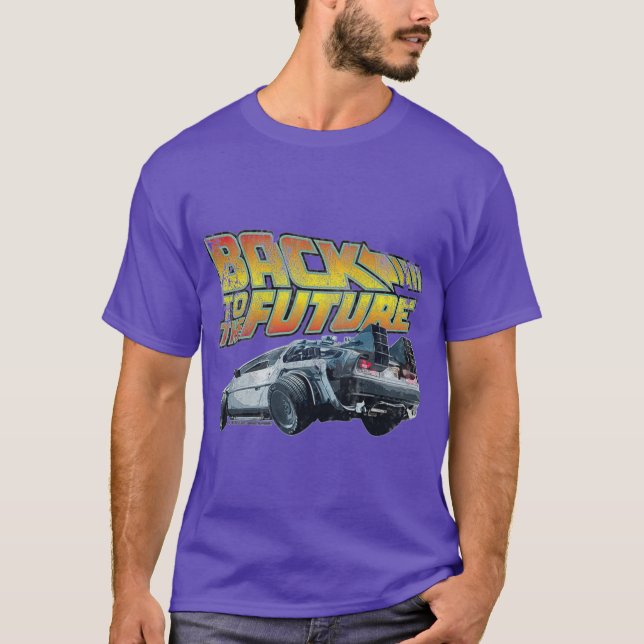 Back to the future girl vintage T-Shirt (Front)