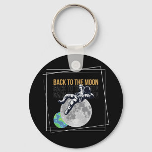 Back to the Moon Key Ring