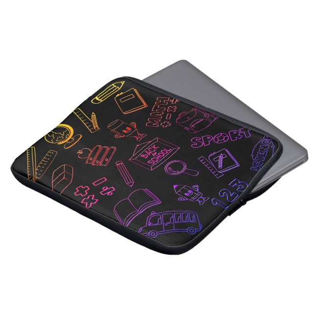 Back to Your School Days Laptop Sleeve (Front Top)