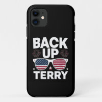 Back Up Terry Funny 4th of July Patriotic Firework